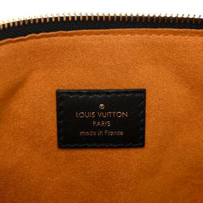 Louis Vuitton Lambskin Embossed Monogram Coussin MM Black 7 of 10
