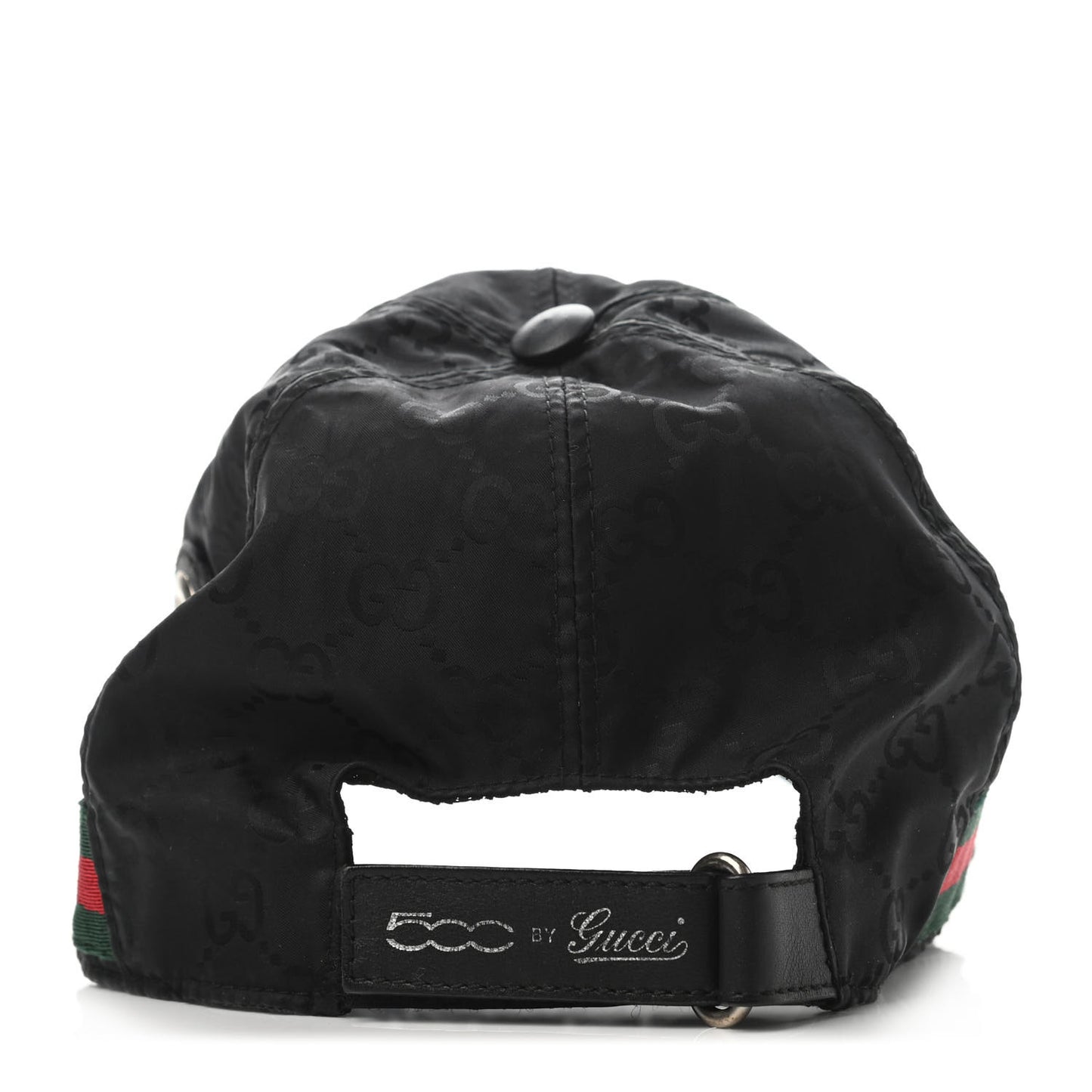 Monogram Web 500 by Gucci Baseball Hat L Black