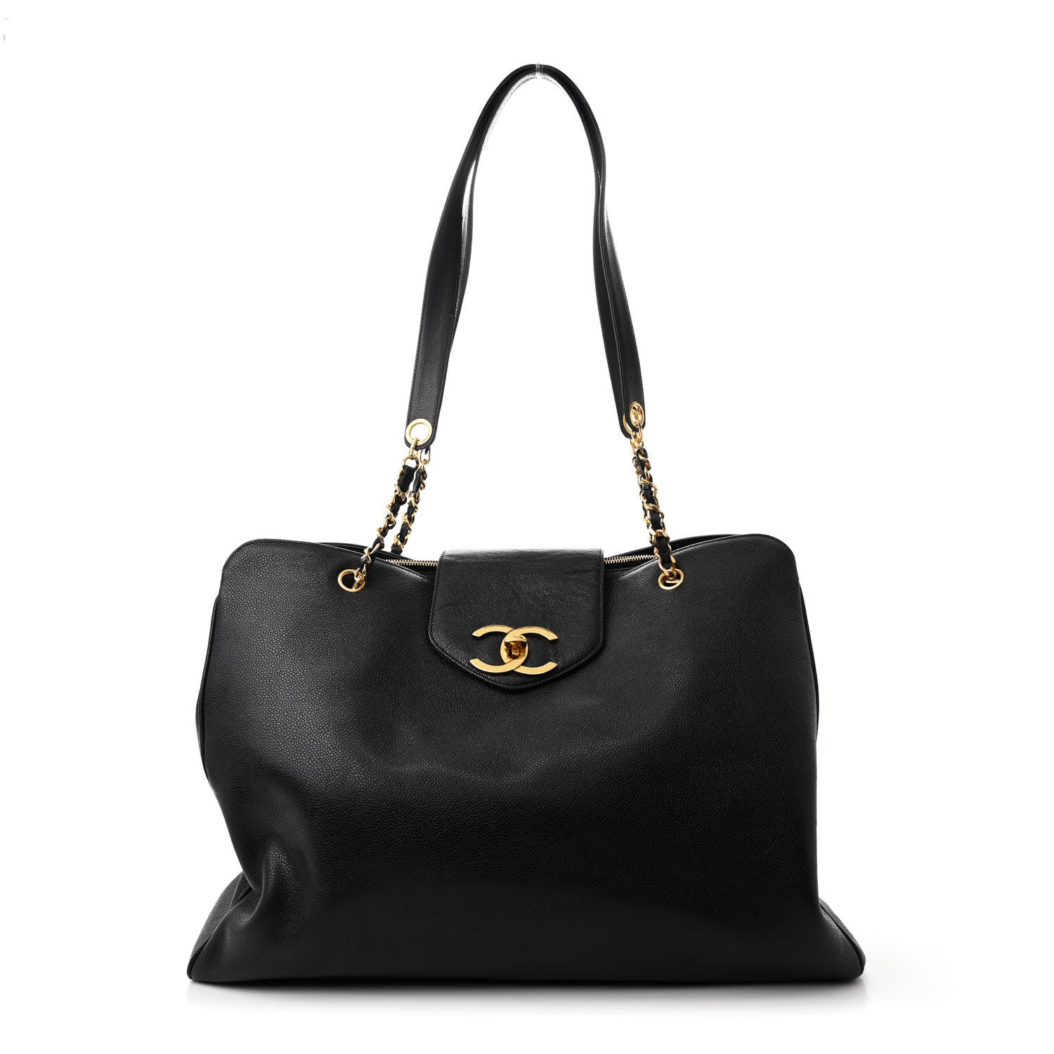 Chanel Caviar XL Weekender Bag Black 1 of 12