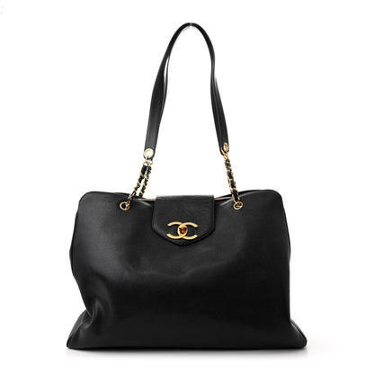 Chanel Caviar XL Weekender Bag Black 1 of 12