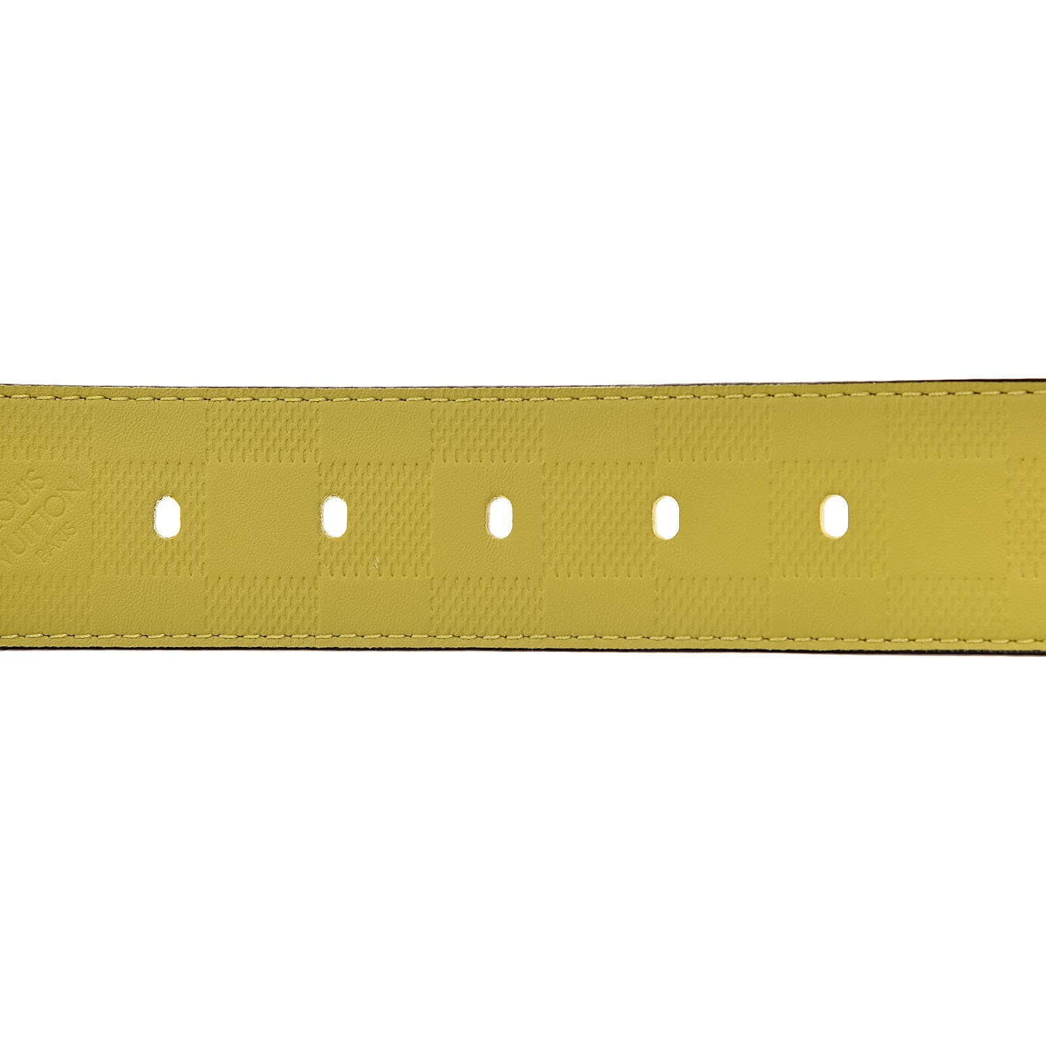 Louis Vuitton Damier Infini 40mm Belt 90 36 Vert Acide 6 of 8