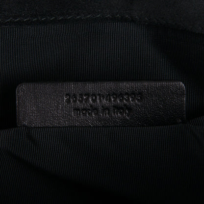 Saint Laurent Textured Patent Classic Y Ligne Clutch Black 7 of 7