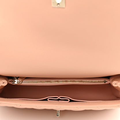 Chanel Caviar Quilted Small Coco Handle Flap Light Pink 5 of 11