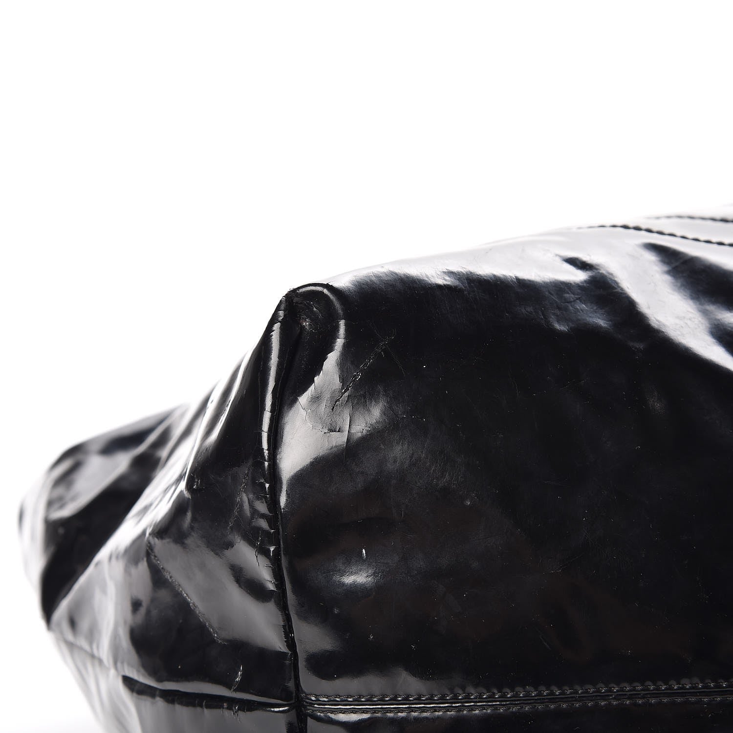 Chanel Vinyl XL Coco Cabas Black 13 of 18