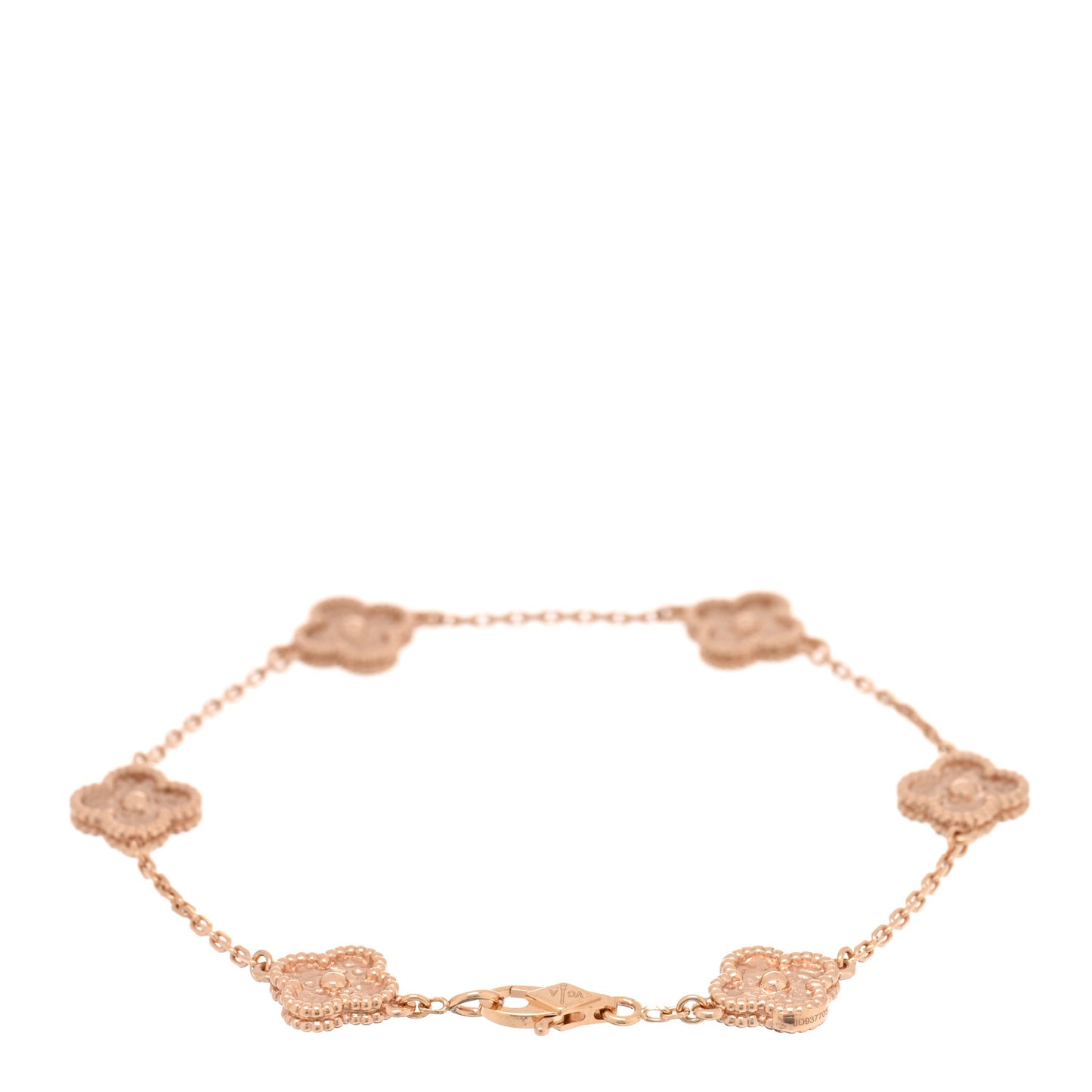 18K Rose Gold 6 Motifs Sweet Alhambra Bracelet