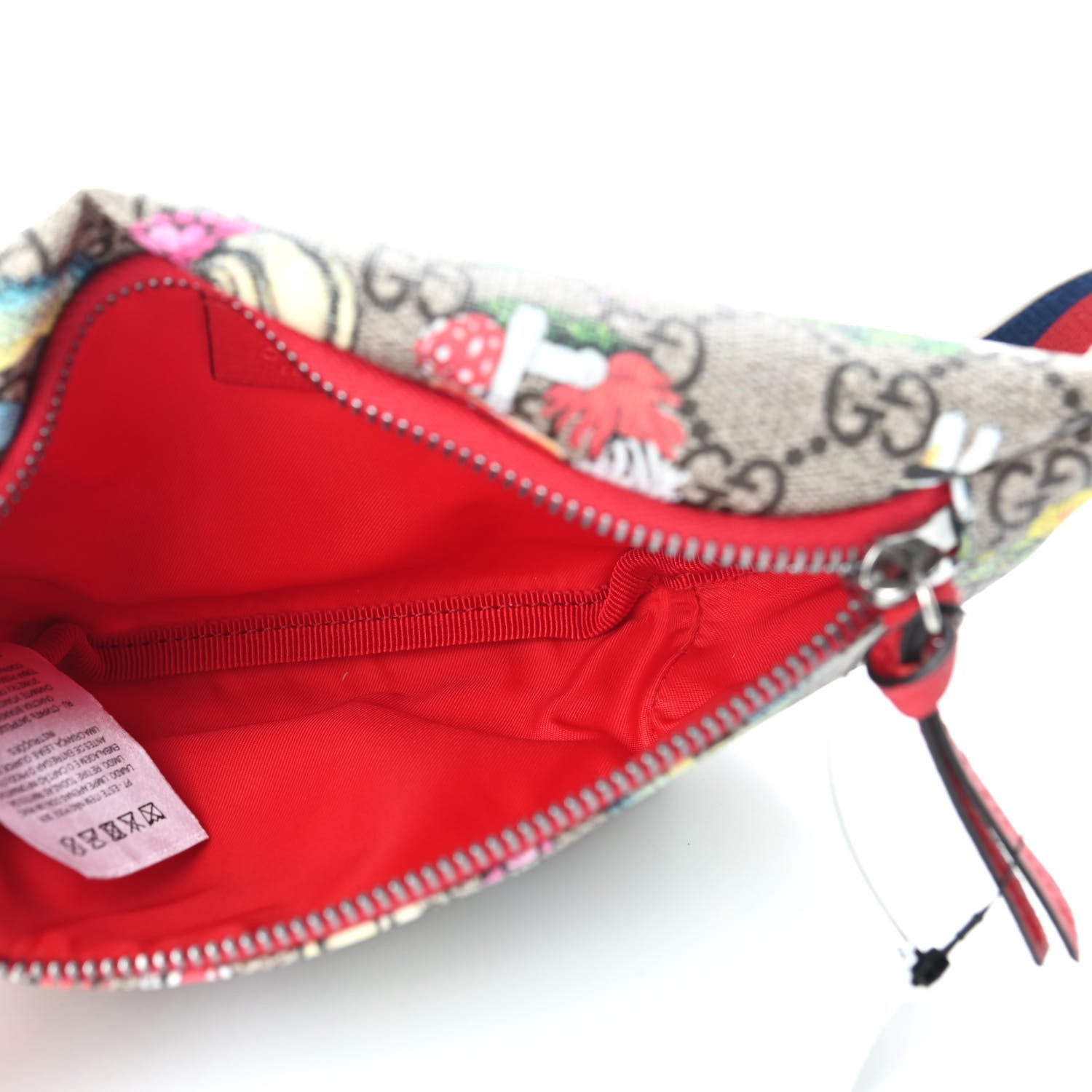 Gucci GG Supreme Monogram Childrens Bugs Print Belt Bag Multicolor 5 of 11