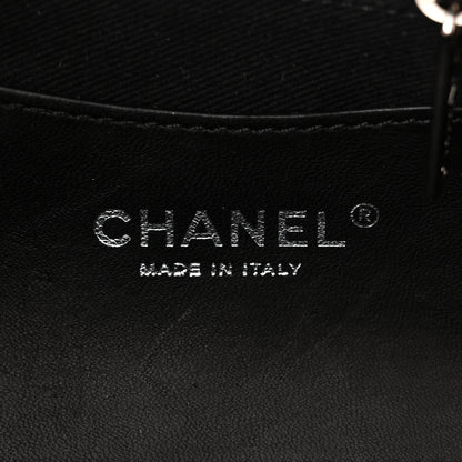 Chanel Patent Quilted Medium Just Mademoiselle Bowling Bag Black 6 of 10