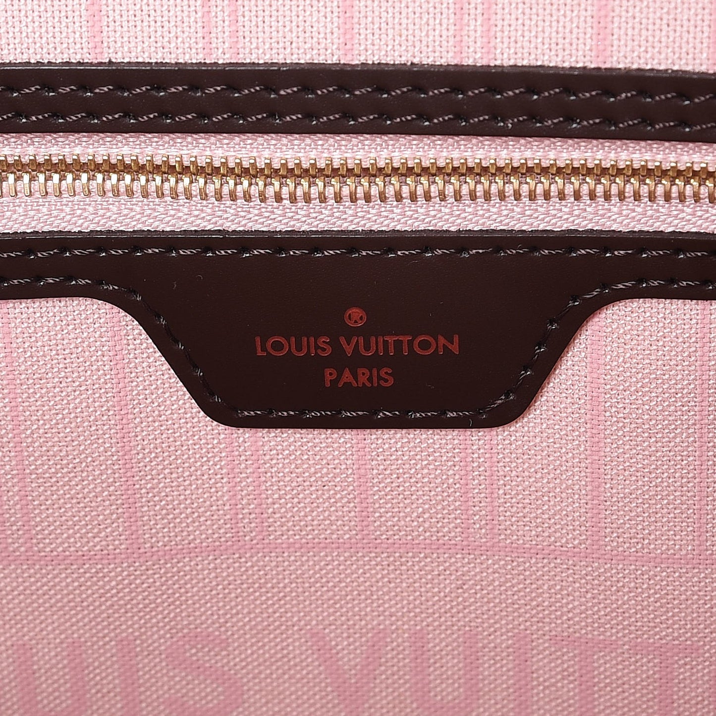 Damier Ebene Neo Neverfull MM Rose Ballerine
