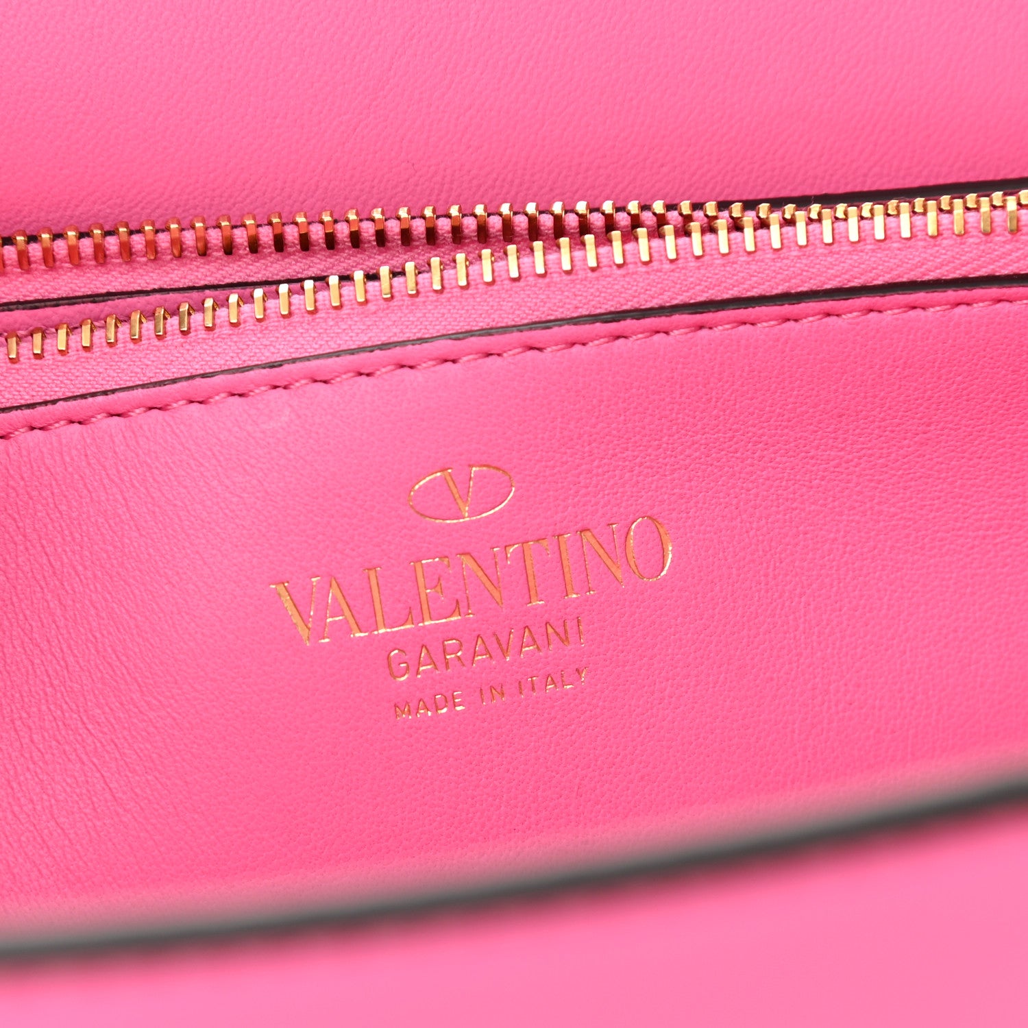 Valentino Garavani Nappa Stud Sign Shoulder Bag Feminine Pink 6 of 9