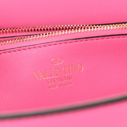Valentino Garavani Nappa Stud Sign Shoulder Bag Feminine Pink 6 of 9