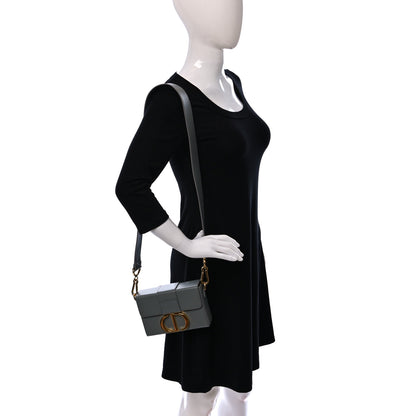 Christian Dior Box Calfskin 30 Montaigne Box Bag Gray 2 of 9