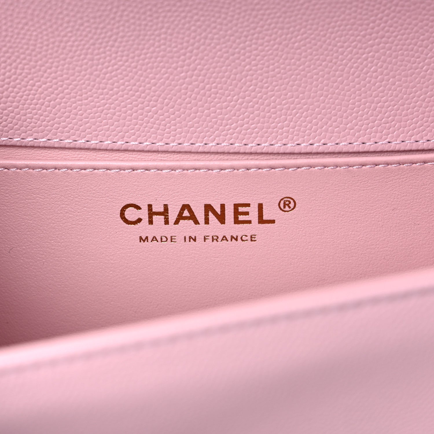 Chanel Caviar Chevron Quilted Medium Boy Flap Light Pink 5 of 9