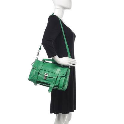 Proenza Schouler Lambskin Medium PS1 Satchel Aloe 2 of 11