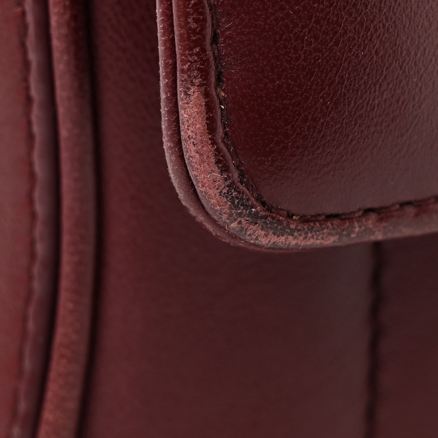 Saint Laurent Lambskin Matelasse Monogram Medium Vicky Chain Bag Rouge Legion 12 of 12