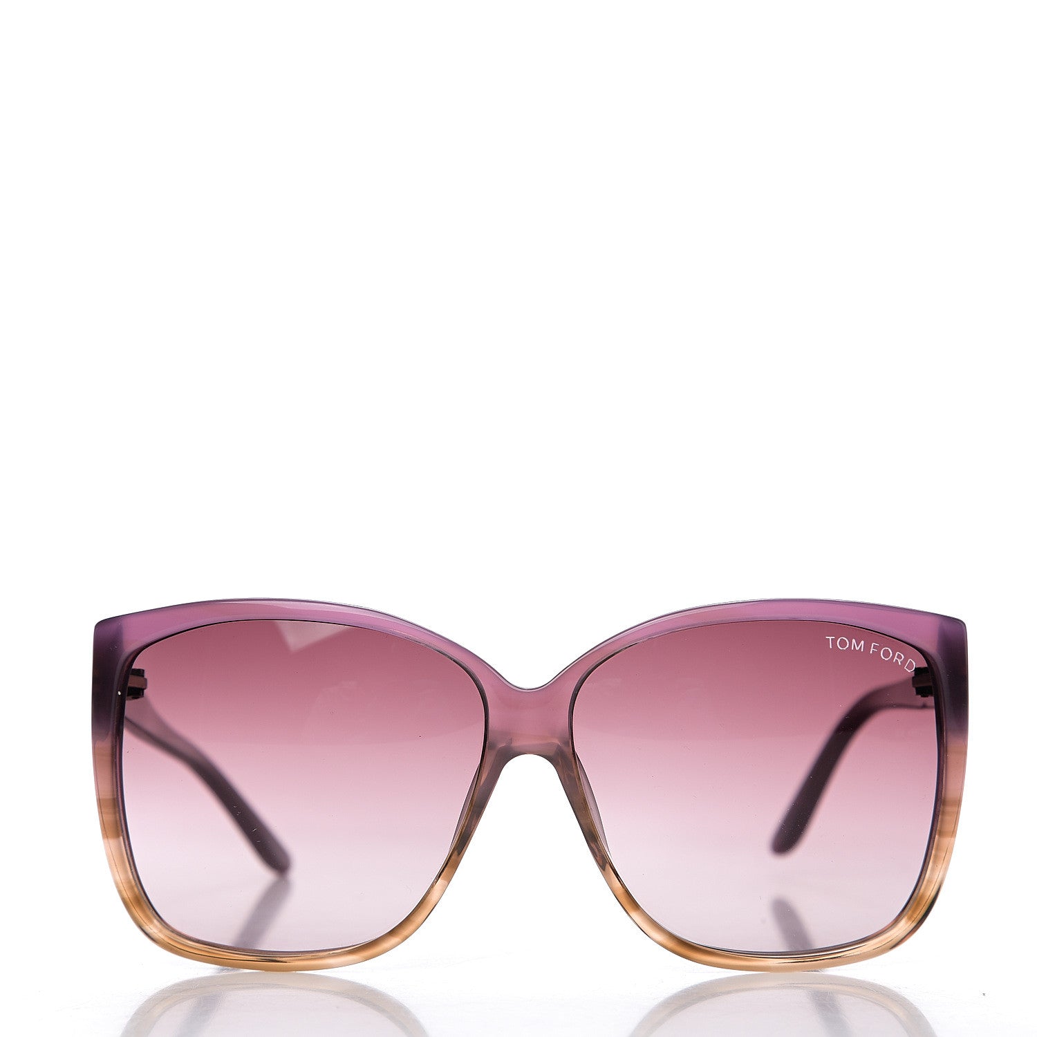 Tom Ford Lydia Sunglasses TF228 Purple Tortoise 2 of 7