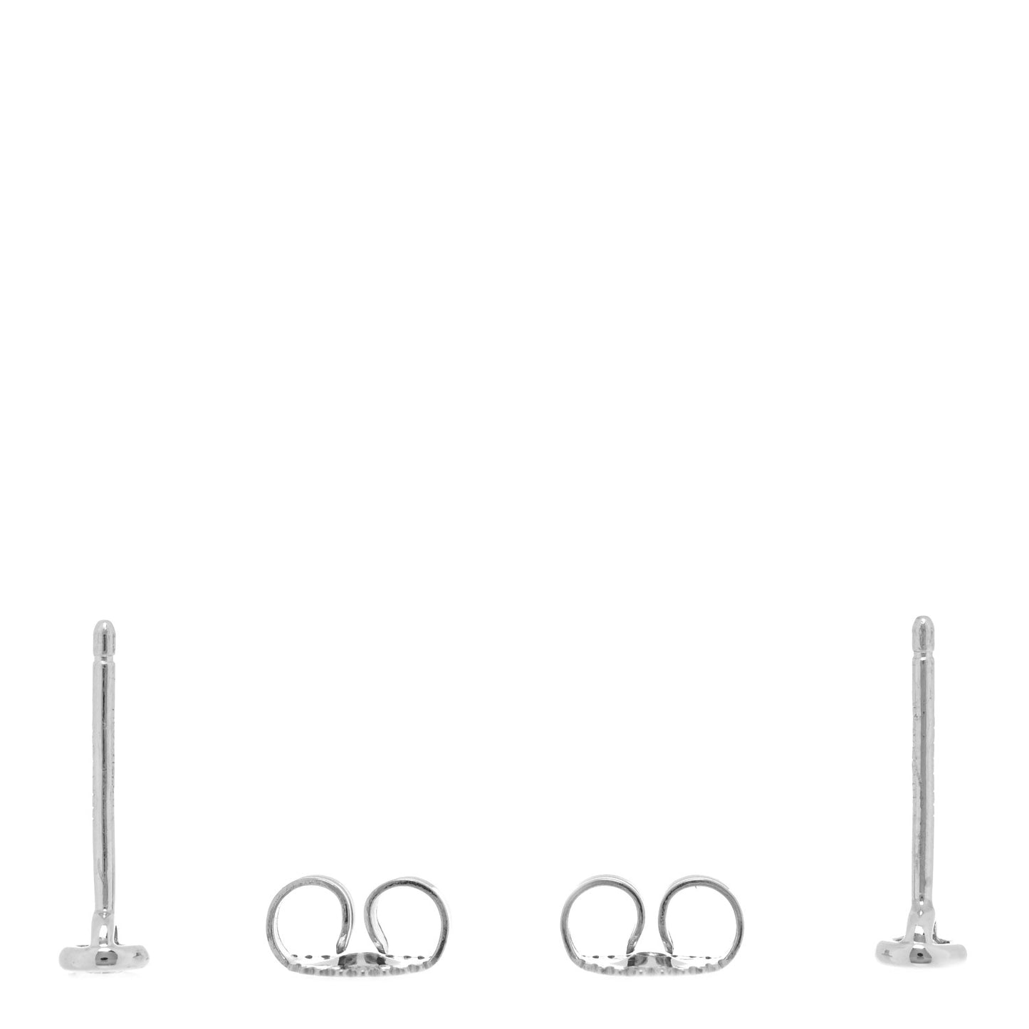 Platinum Diamond .10ctw Elsa Peretti Diamonds By The Yard Earrings