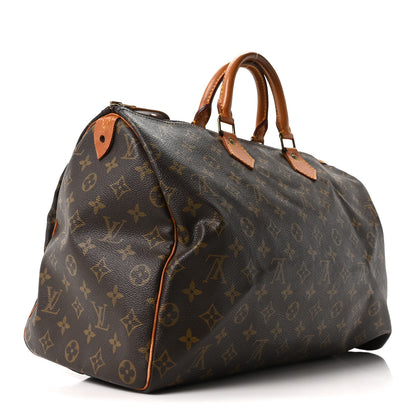 Louis Vuitton Monogram Speedy 40 3 of 9