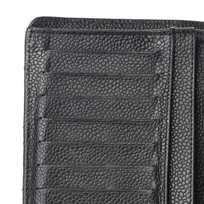 Chanel Caviar Quilted Yen Wallet Black 15 of 17