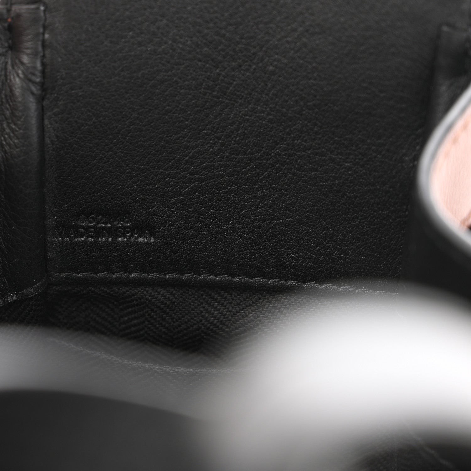 Loewe X Spirited Away Calfskin Textile Susuwatari Mini Hammock Shoulder Bag Havane Ecru 7 of 11