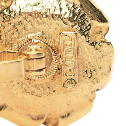 Chanel Pearl Cufflinks Gold 4 of 5
