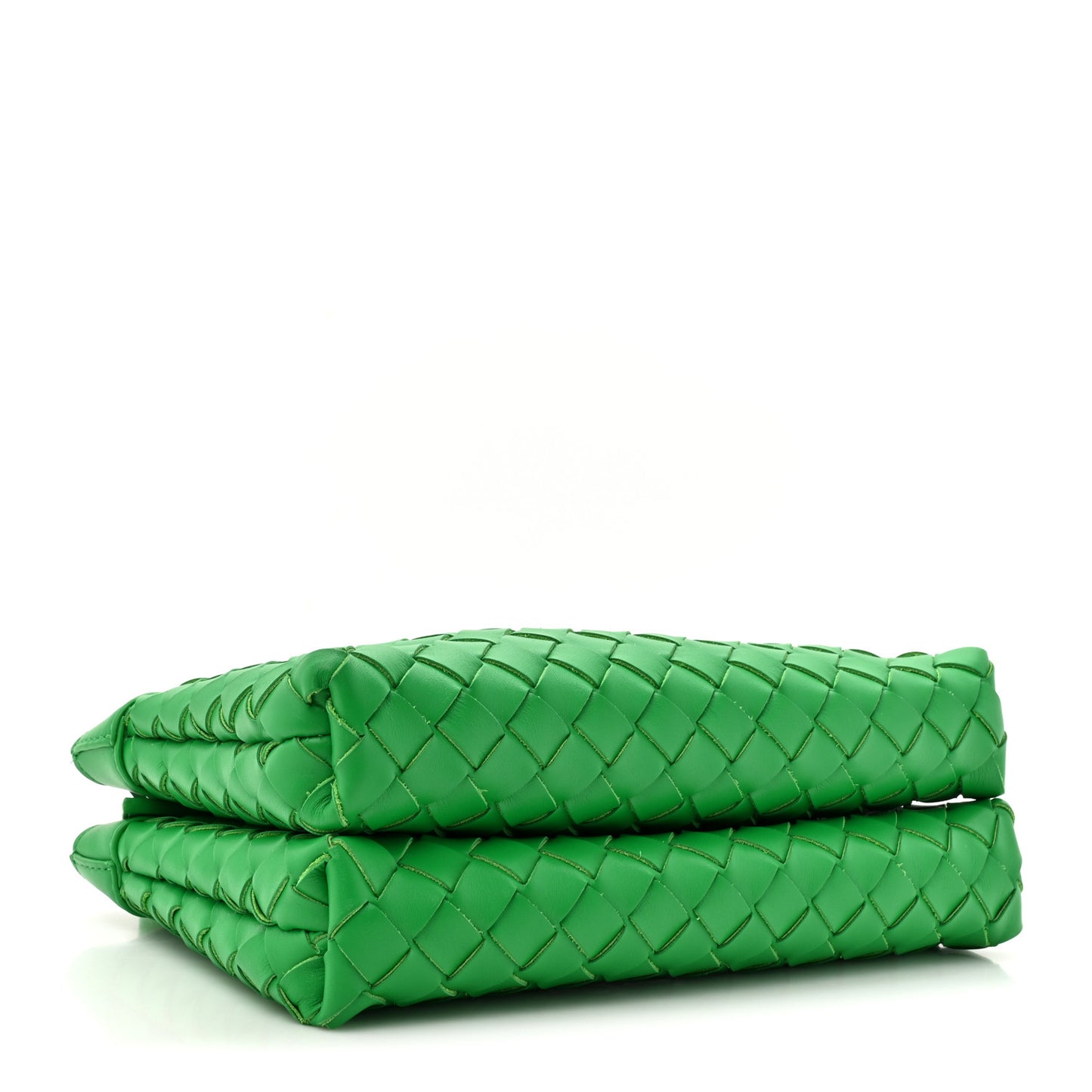 Nappa Intrecciato Duo Shoulder Bag Parakeet