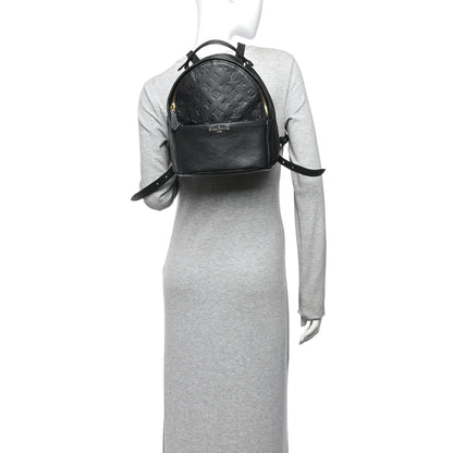 Louis Vuitton Empreinte Sorbonne Backpack Black 2 of 9