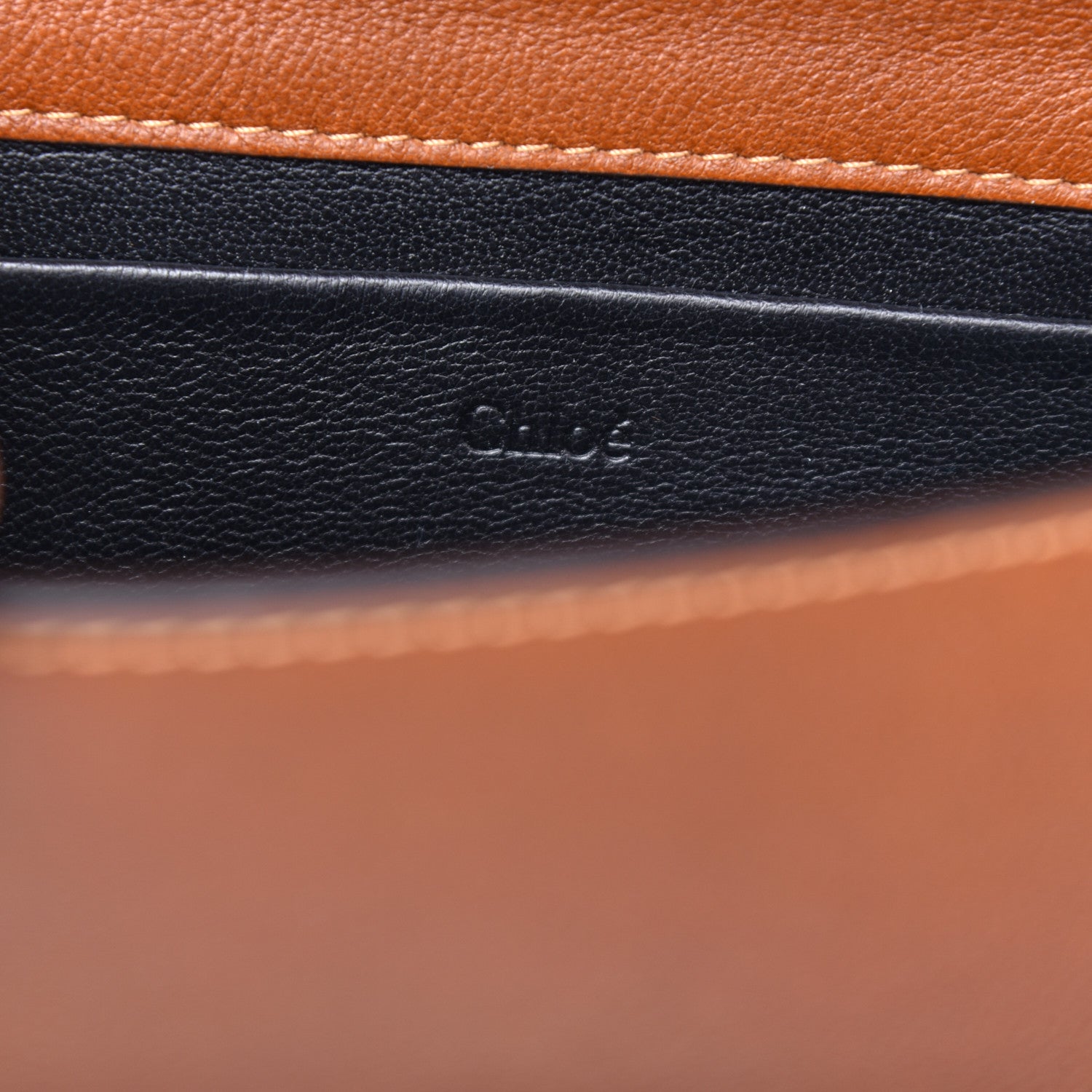 Chloe Calfskin Small Nile Bracelet Minaudiere Bag Caramel 8 of 11