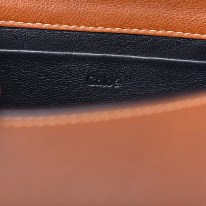 Chloe Calfskin Small Nile Bracelet Minaudiere Bag Caramel 8 of 11