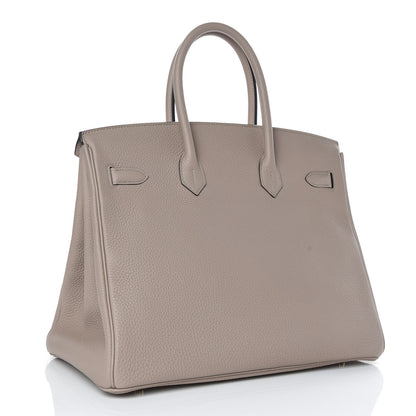 Hermes Togo Birkin 35 Gris Asphalte 4 of 35