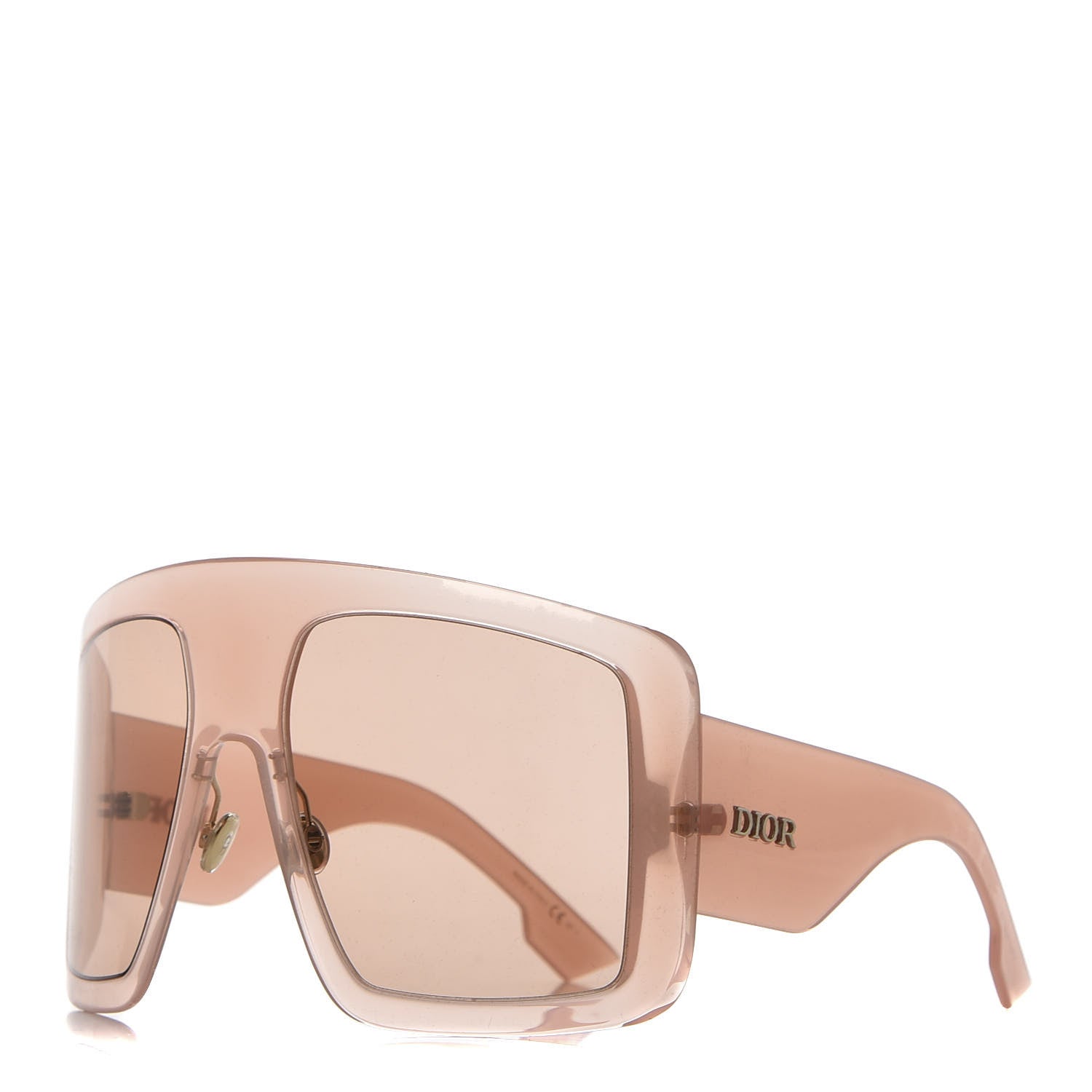 Christian Dior So Light Shield Sunglasses Ivory 1 of 7