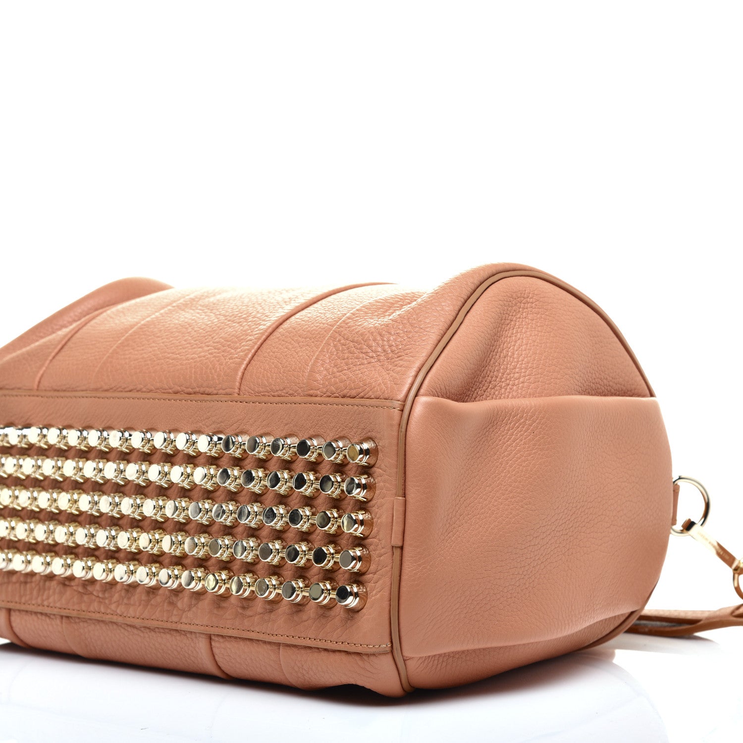 Alexander Wang Pebbled Lambskin Rocco Tan Pale Gold Hardware 8 of 10
