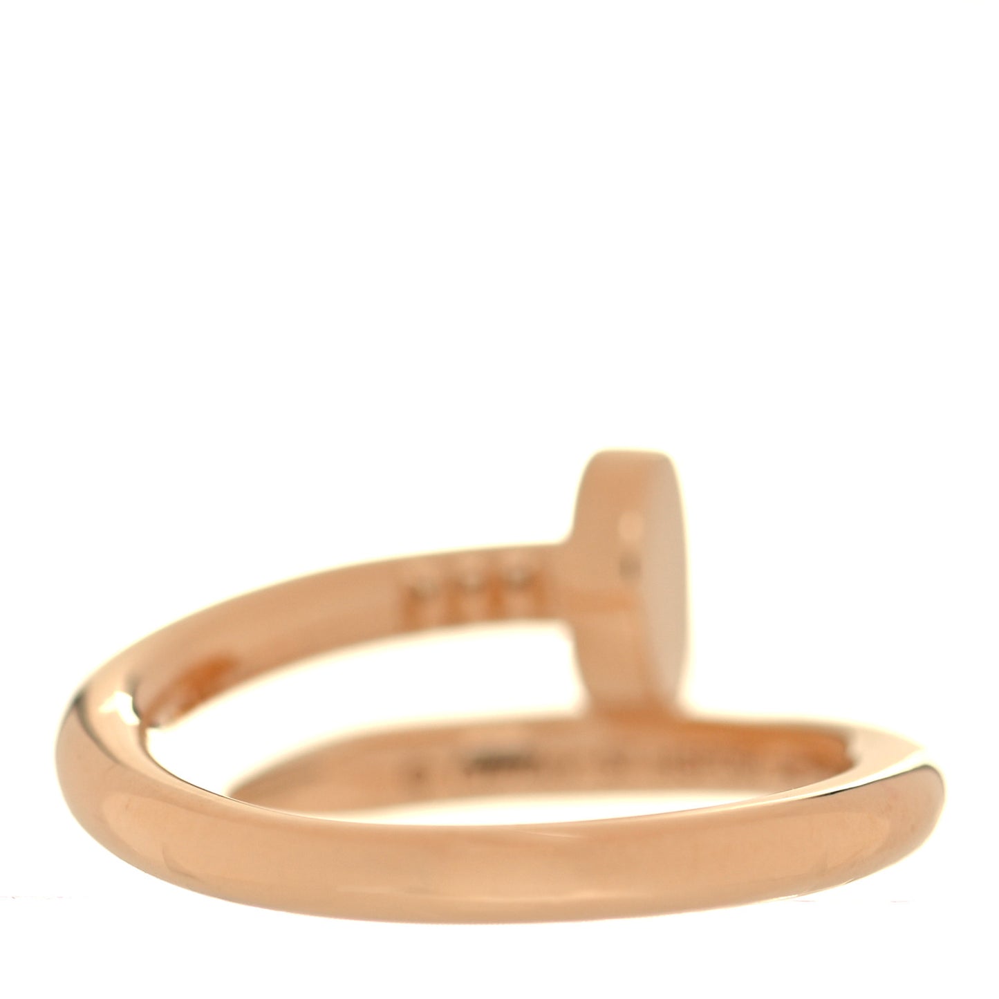 18K Yellow Gold Juste Un Clou Ring 57 8
