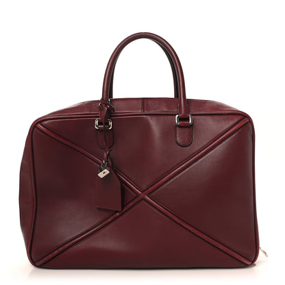 Loewe Calfskin Travel Bag Burgundy 2 of 20
