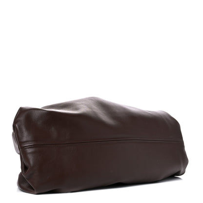 Bottega Veneta Smooth Butter Calf The Pouch Oversized Clutch Brownie 4 of 9