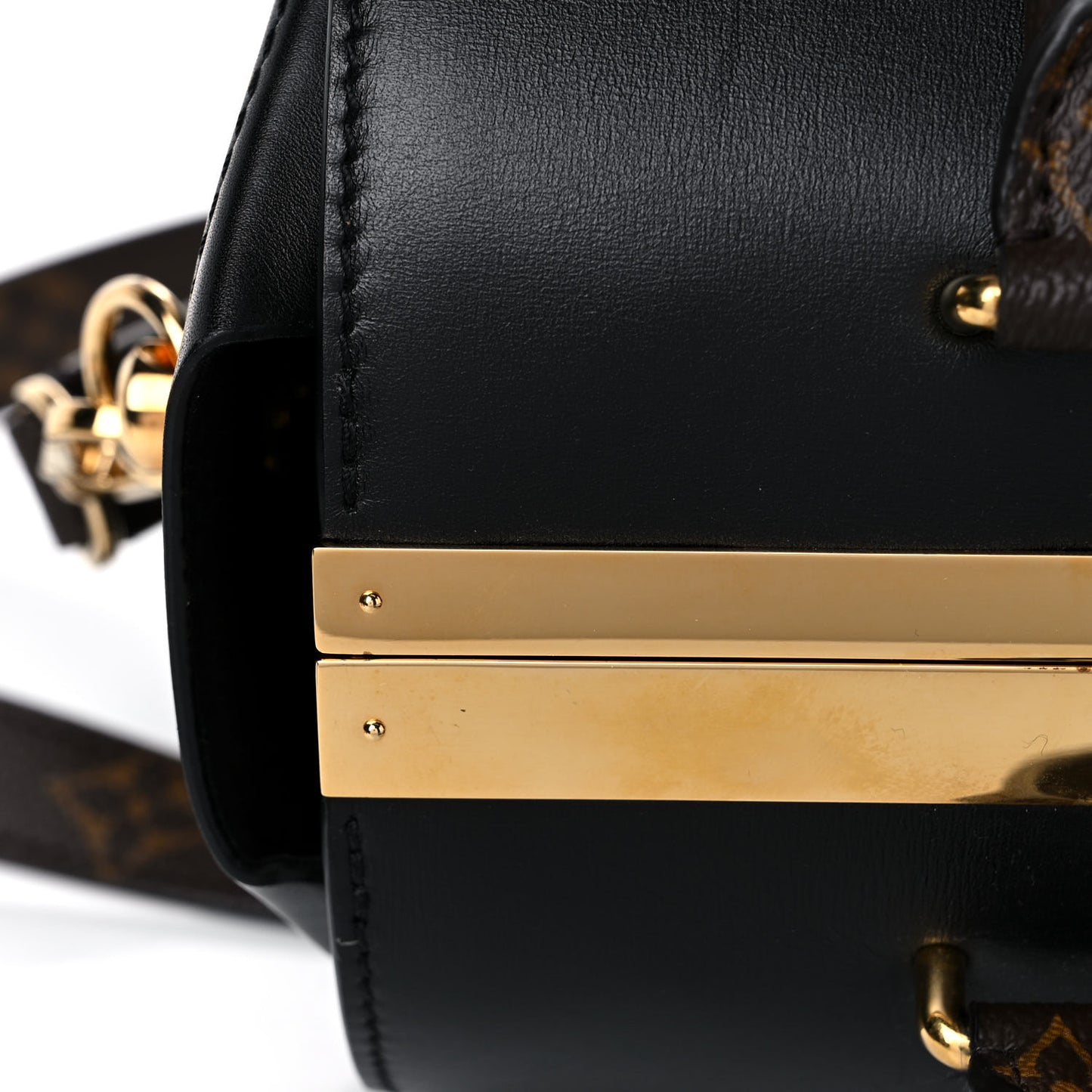 Calfskin Monogram Speedy Doctor 25 Black