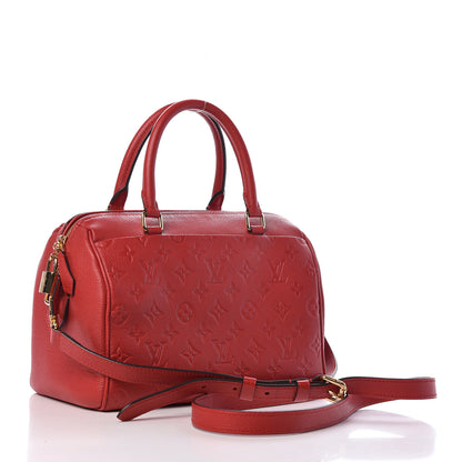 Louis Vuitton Empreinte Speedy Bandouliere 25 NM Cherry 3 of 9