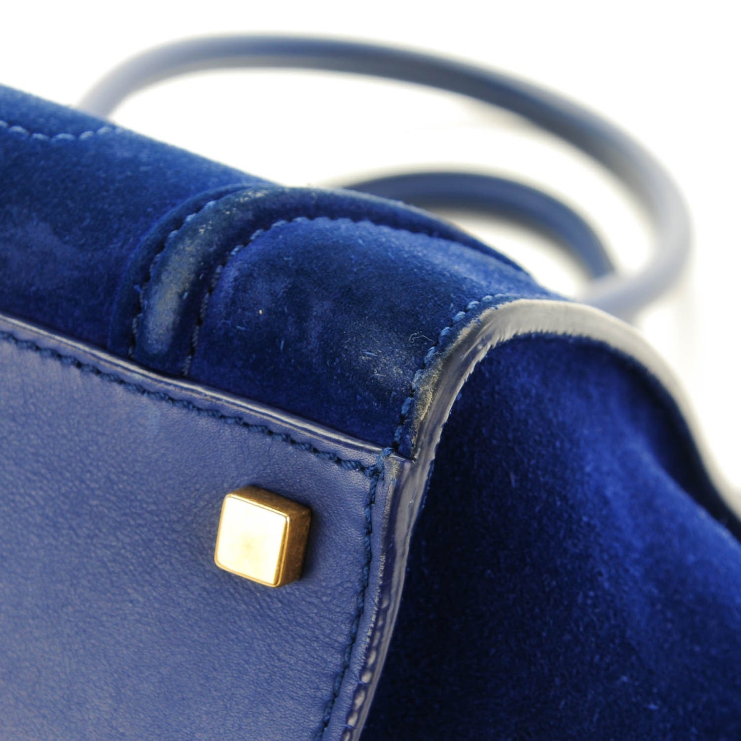 Suede Medium Phantom Luggage Royal Blue