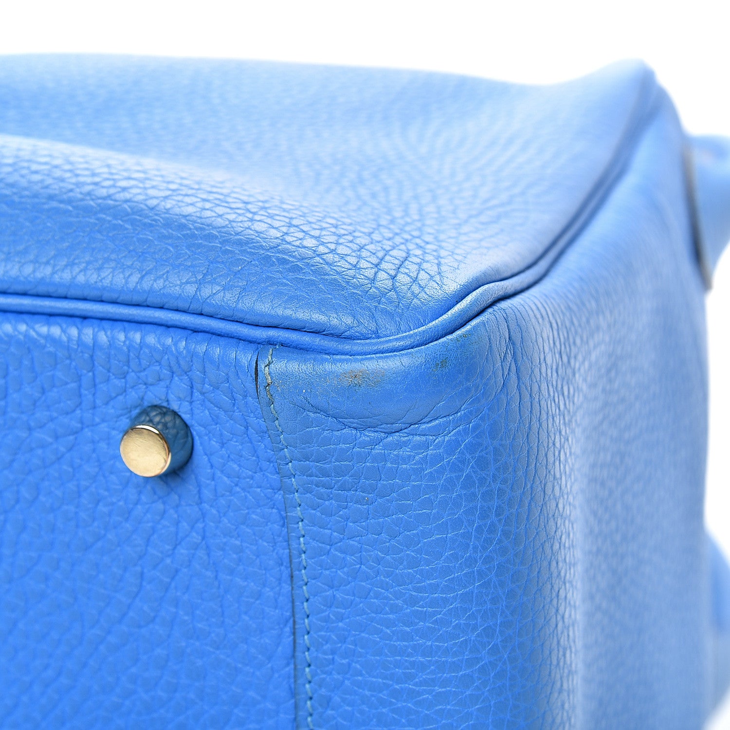 Hermes Taurillon Clemence Lindy 34 Bleu Hydra 10 of 17