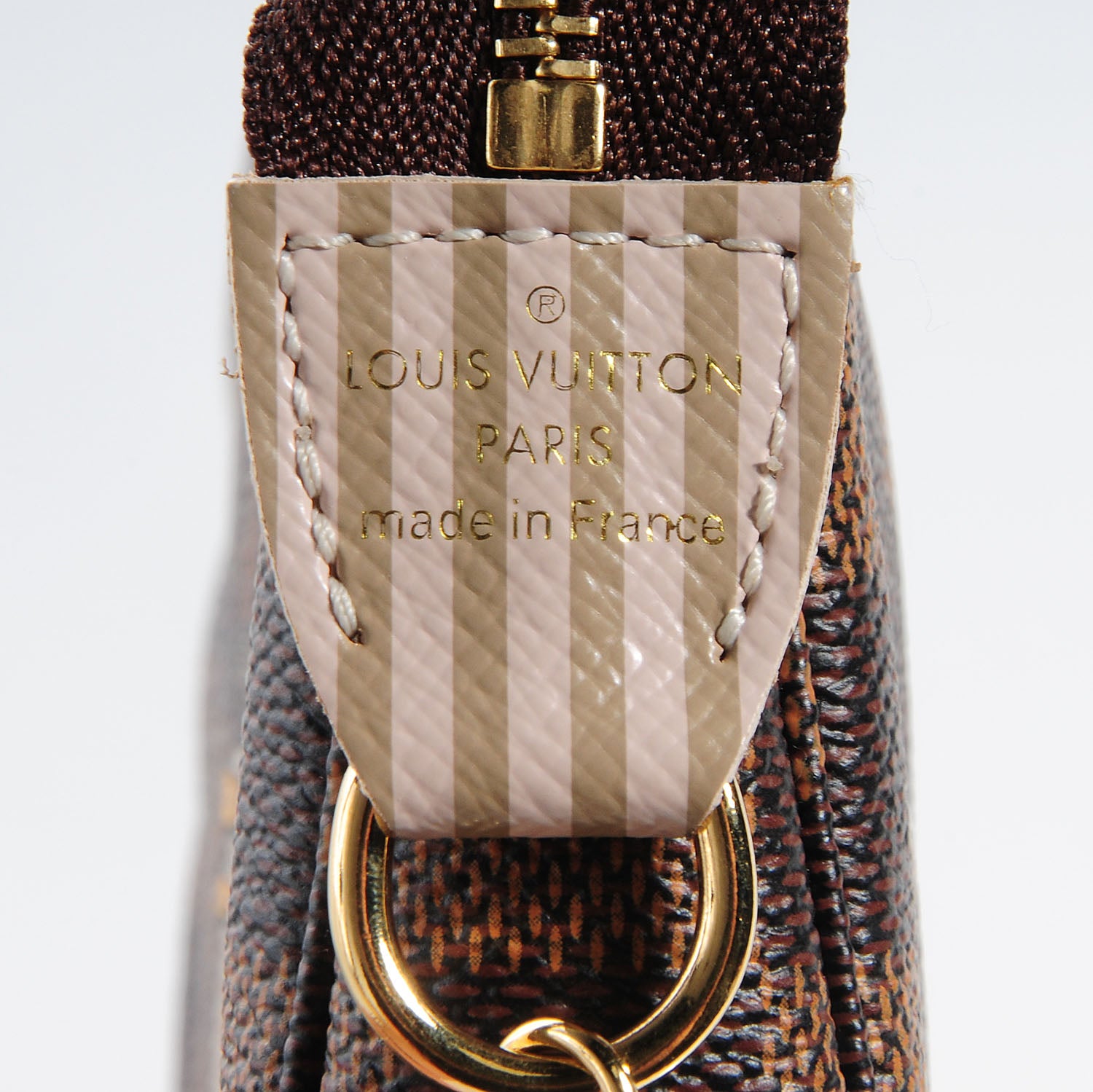 Louis Vuitton Damier Ebene Trunks and Locks Mini Pochette Accessories 7 of 8