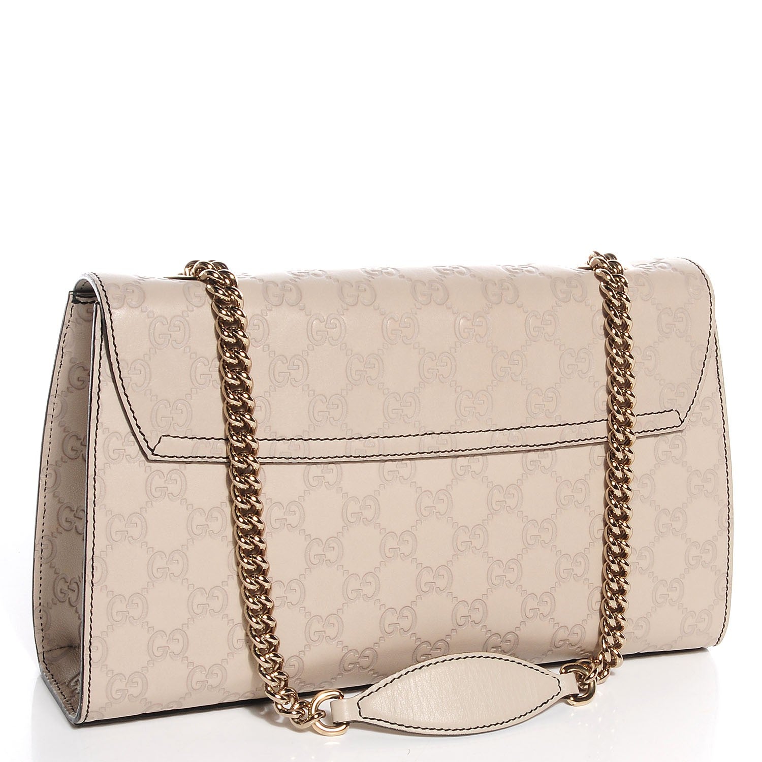 Gucci Guccisima Medium Emily Chain Shoulder Bag Off White 4 of 10
