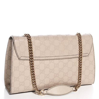 Gucci Guccisima Medium Emily Chain Shoulder Bag Off White 4 of 10
