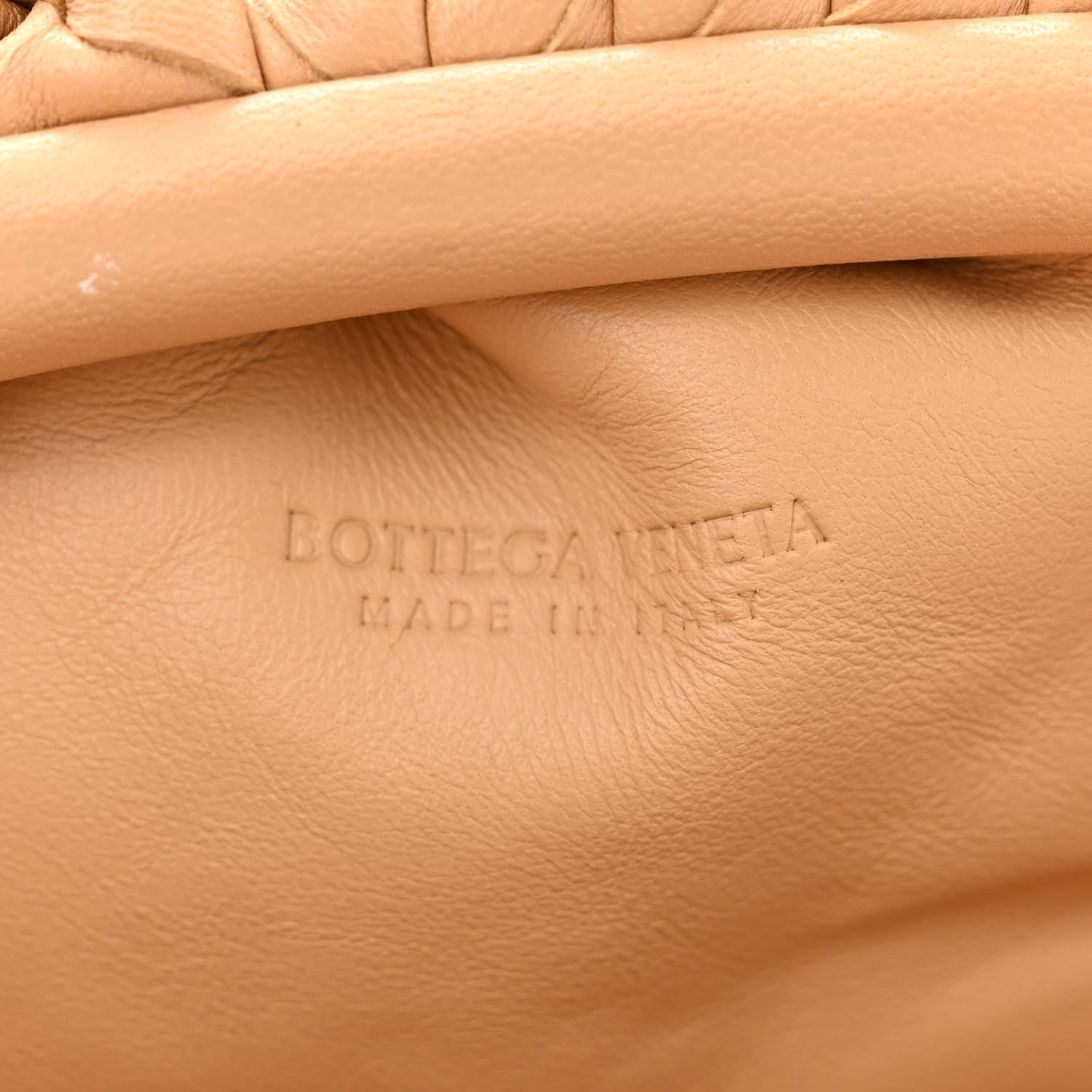 Bottega Veneta Nappa Intrecciato The Mini Pouch Almond 6 of 11