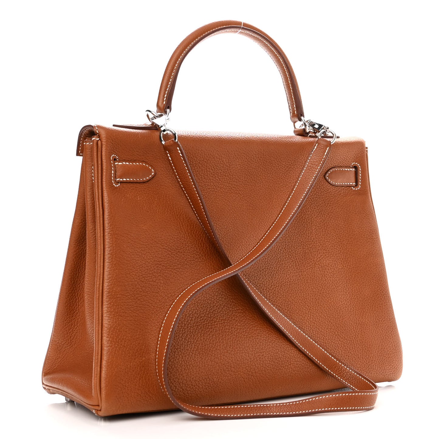 Barenia Faubourg Kelly Retourne 32 Fauve