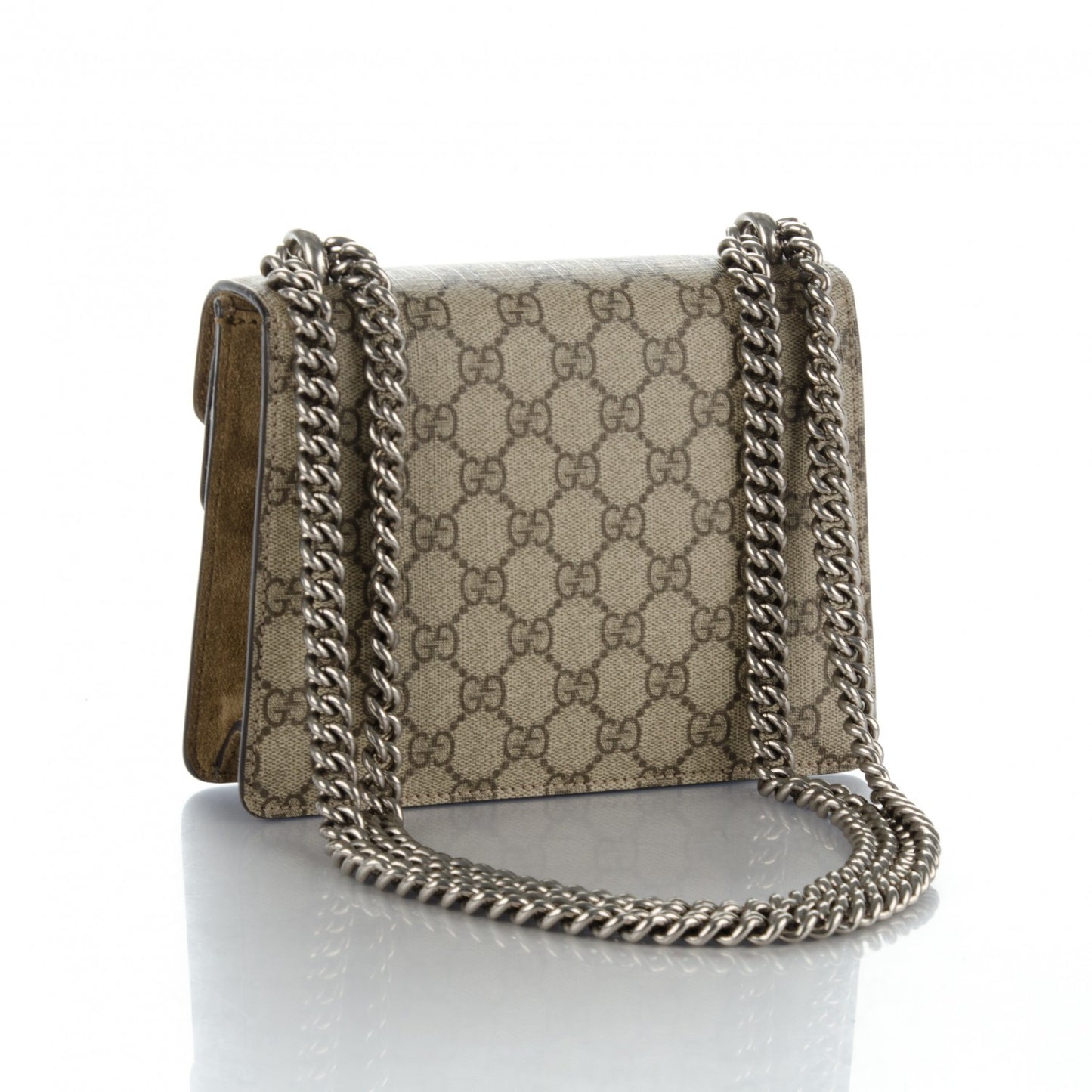 GG Supreme Monogram Mini Dionysus Shoulder Bag Taupe
