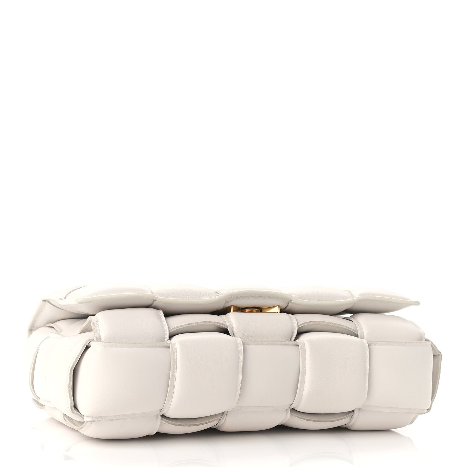 Bottega Veneta Nappa Maxi Intreccio Padded Cassette Crossbody Bag Chalk 4 of 8
