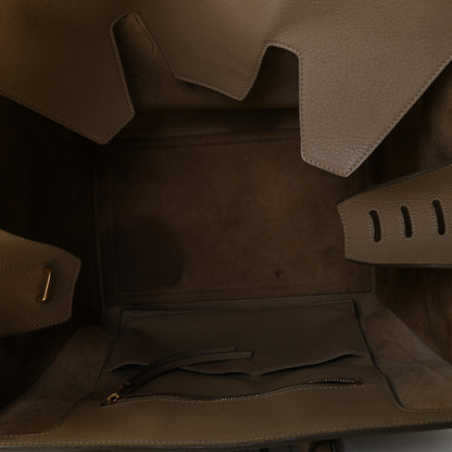 Celine Crisped Calfskin Medium Tie Knot Tote Taupe 10 of 23
