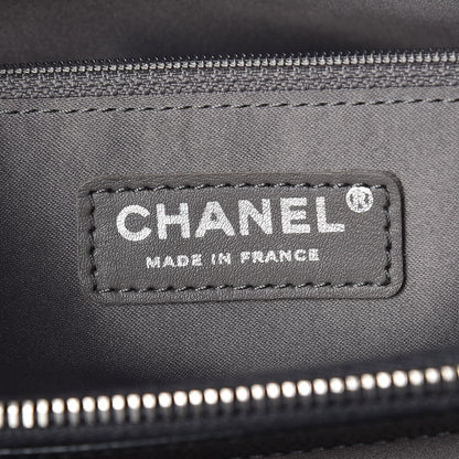 Chanel Caviar Quilted Grand Shopping Tote GST Dark Grey 8 of 9
