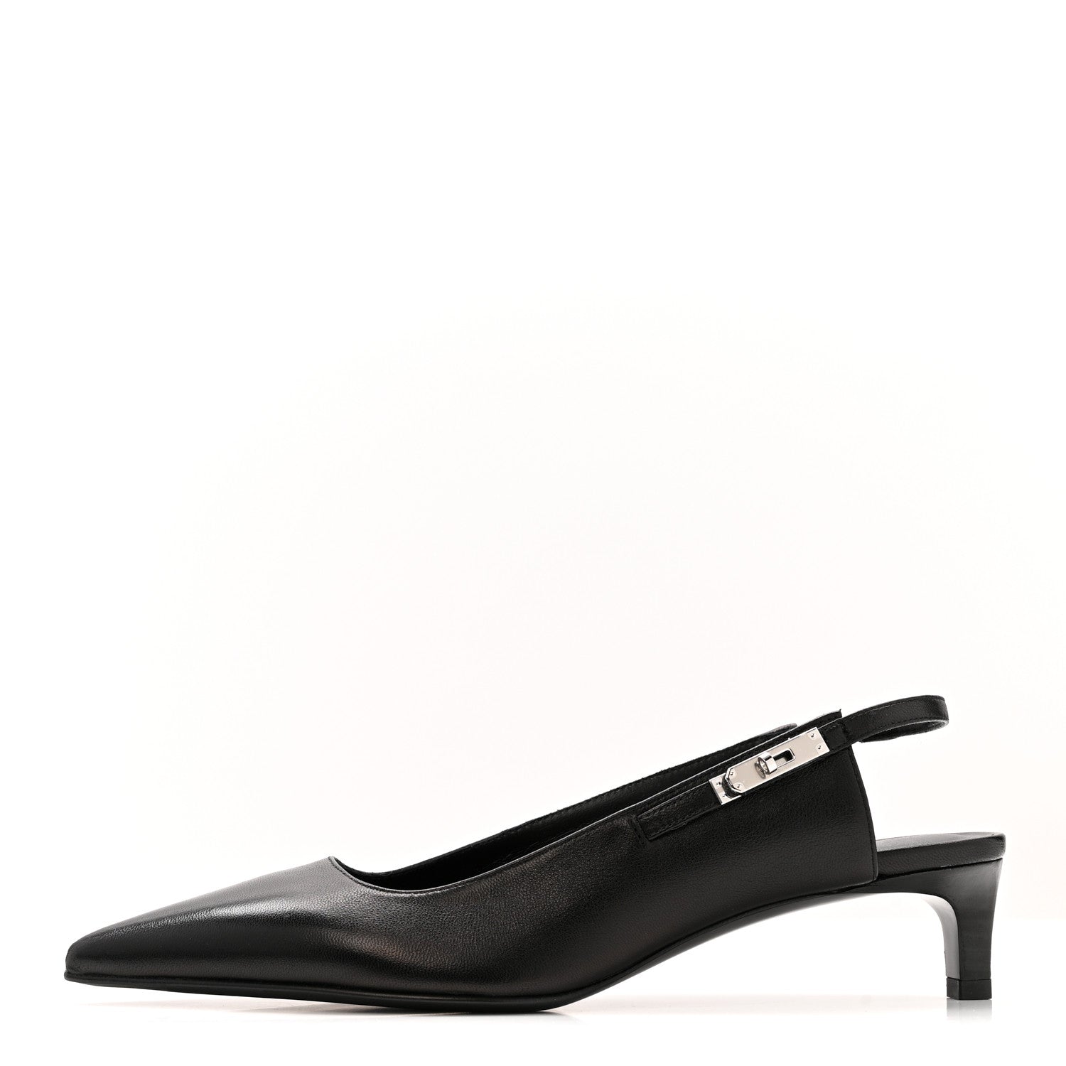 Hermes Nappa Lover 40 Pumps 39 Black 1 of 12