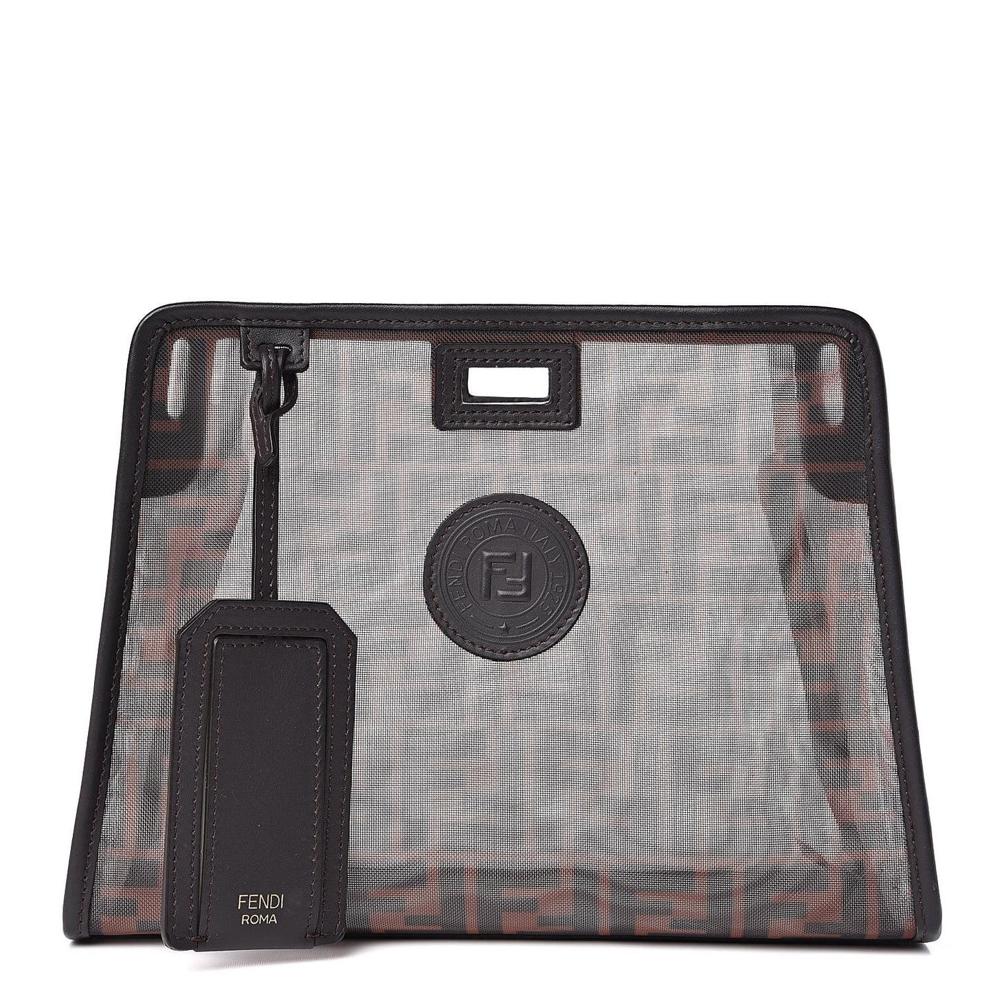 Mesh Vitello Century FF 1974 Mini Peekaboo Defender Cover Marrone Black Ebano