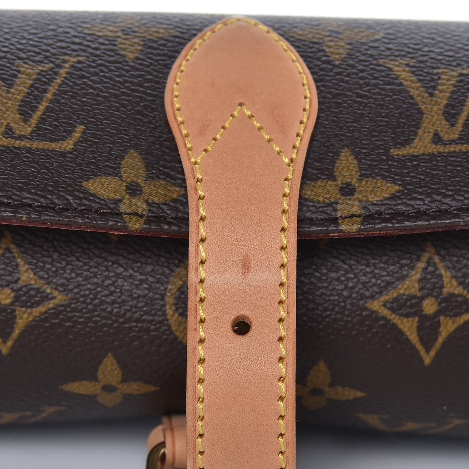 Louis Vuitton Monogram 3 Watch Travel Case 6 of 7